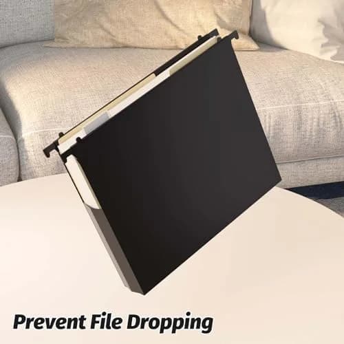 12-Pack Heavy-Duty Expanding File Folders with 2-Inch Capacity, Plastic Hanging Organizers for Letter-Size Documents